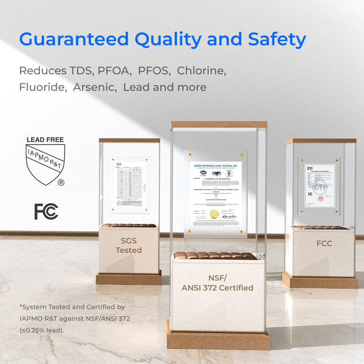 Waterdrop C1S Countertop Reverse Osmosis 3:1 Water Filter CoreRO System Compact