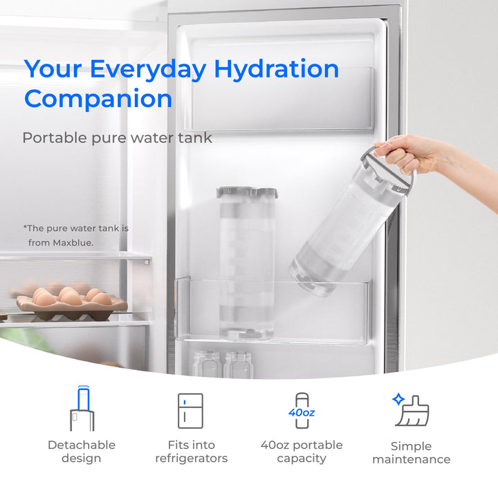 Waterdrop C1S Countertop Reverse Osmosis 3:1 Water Filter CoreRO System Compact