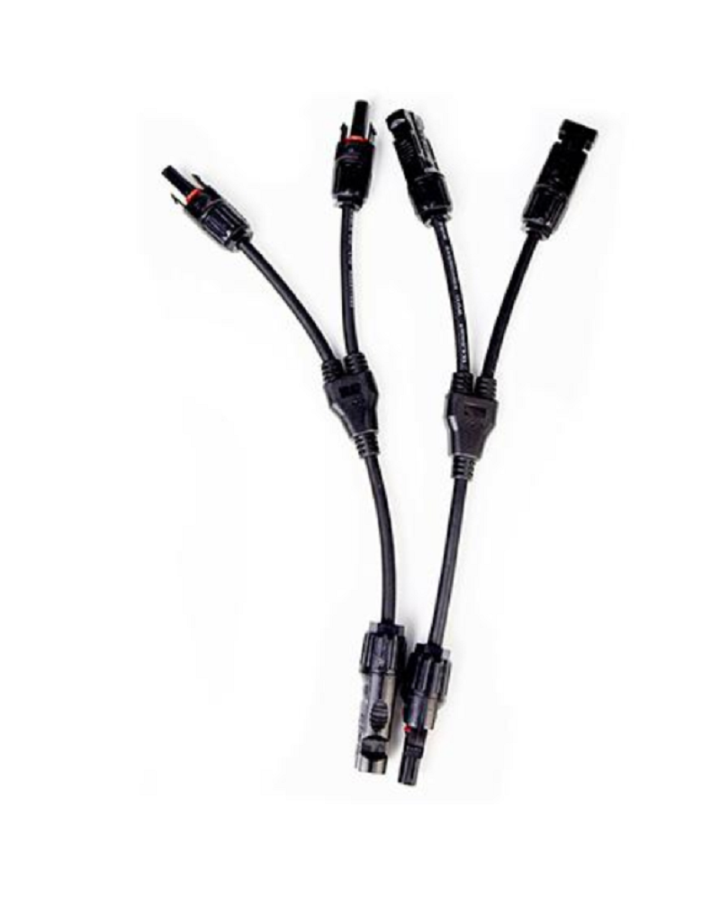 EcoFlow Solar MC4 Parallel Connection Cable Efficient Solar Panel Integration