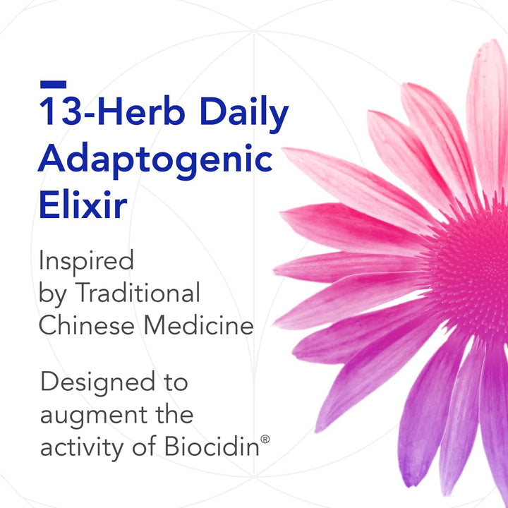 Biocidin Botanical Formulas Biotonic Liquid Adaptogenic Tonic Support 2 oz