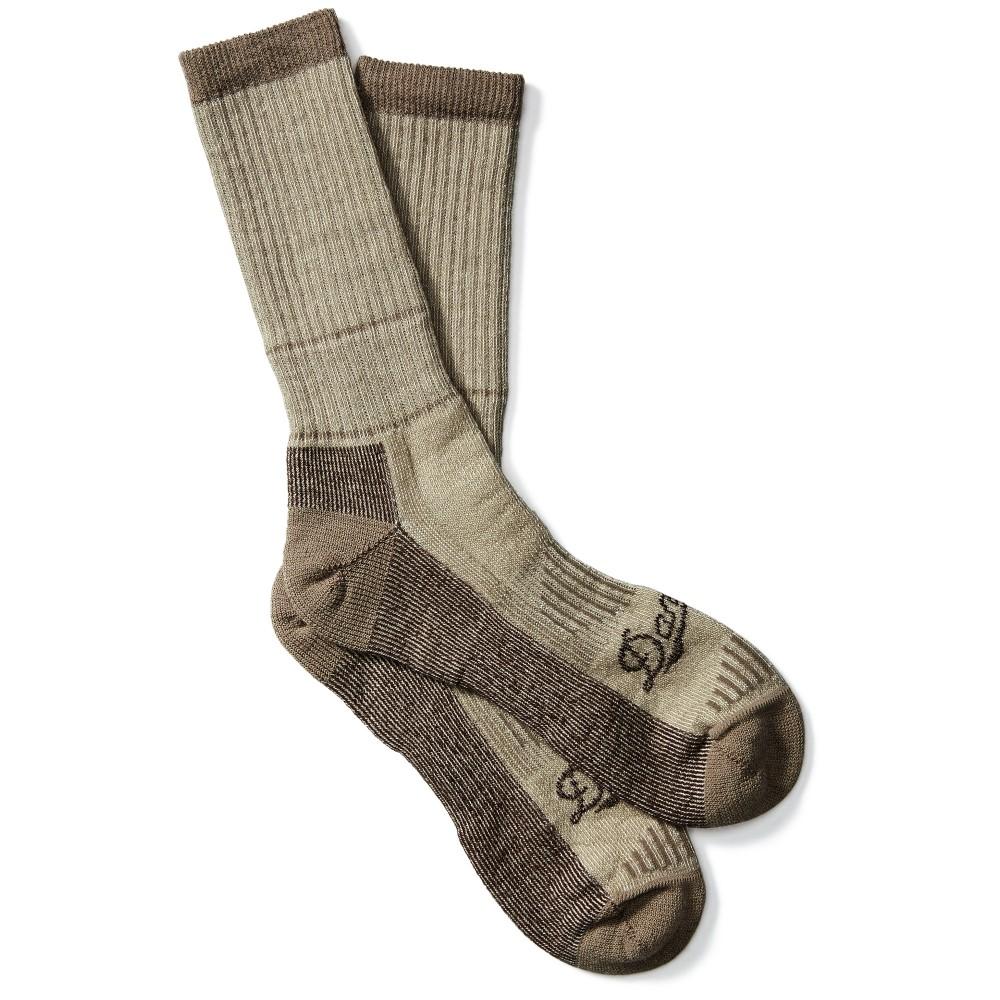 Danner Merino Midweight Crew Socks Brown Breathable Wool Cushion Comfort M Size