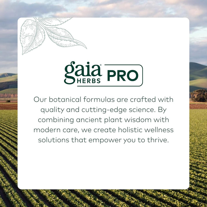 Gaia Herbs Daytime HPA stress support and energy formula with botanical wisdom and modern care.
