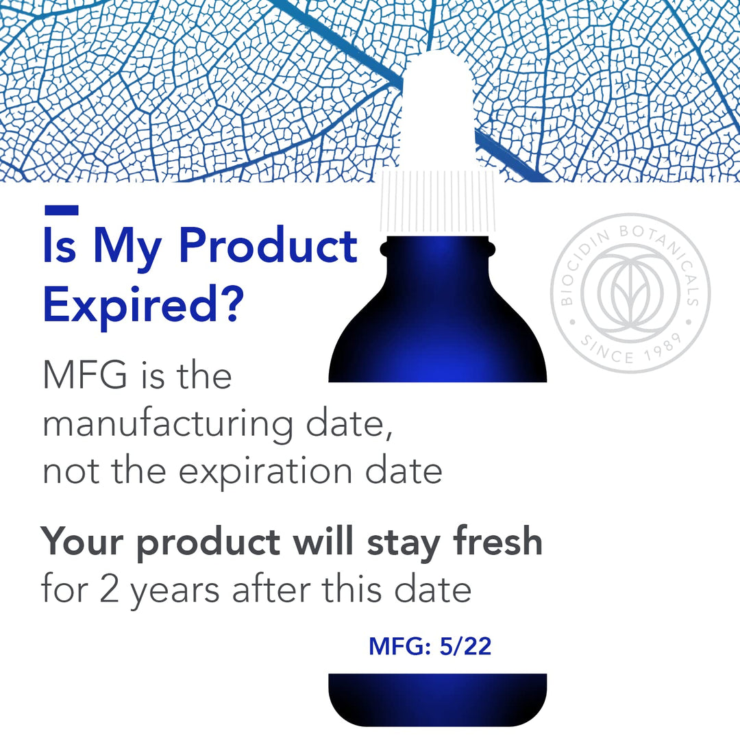 Biocidin Botanical Formula Dentalcidin LS Oral Rinse Natural Mint 1 OZ