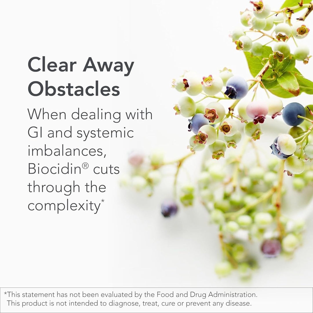 Biocidin Botanical Formulas Biocidin Microbiome Support 90 Capsules