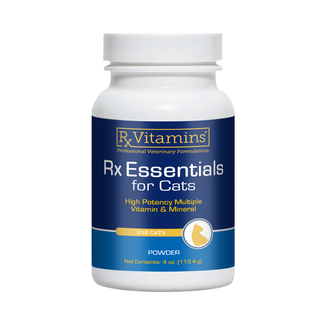 RX Vitamins For Pets Rx Essentials For Cats Natural Ingredients Nutrition 4 oz bottle for cats