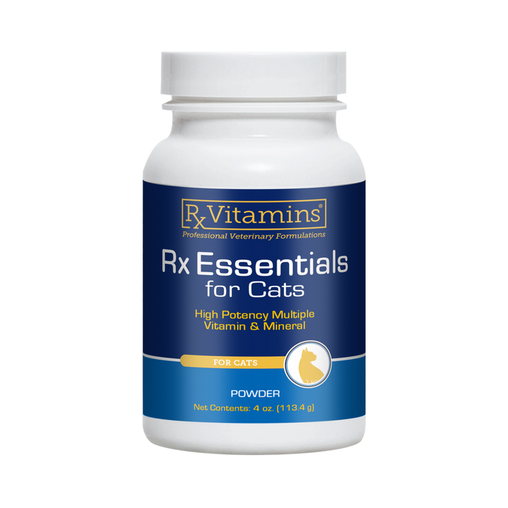 RX Vitamins For Pets Rx Essentials For Cats Natural Ingredients Nutrition 4 oz bottle for cats