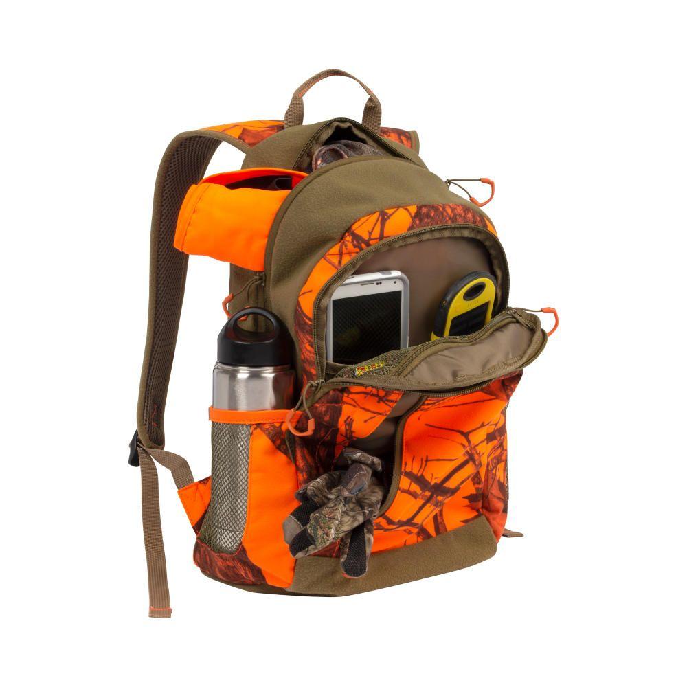 The Allen Company Terrain Backpack Daypack Mossy Oak Break-Up Blaze Lightweight Durable