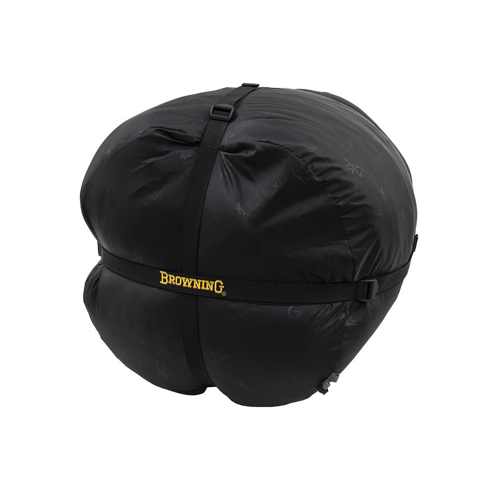 Browning Camping McKinley 0 Degree Sleeping Bag 36x90" Grey Warm Comfortable