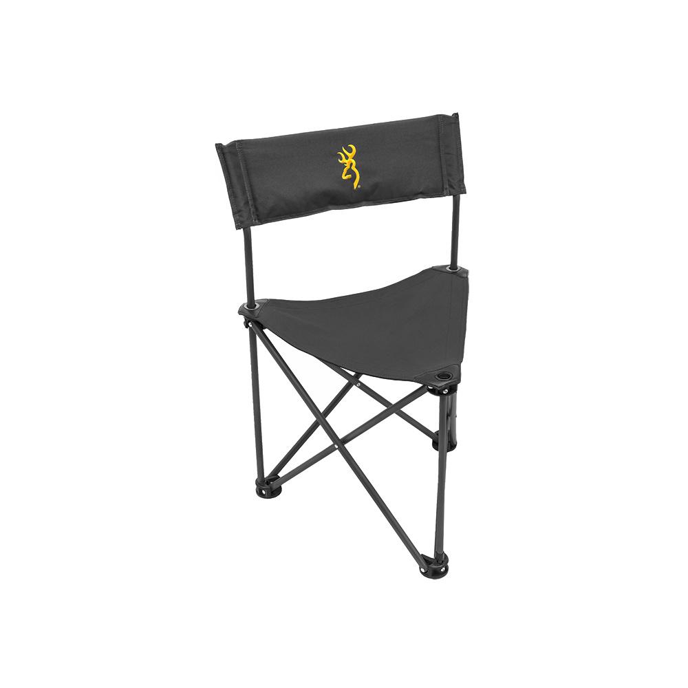 Browning Dakota Camping Chair Charcoal Portable Comfortable Outdoor Seat