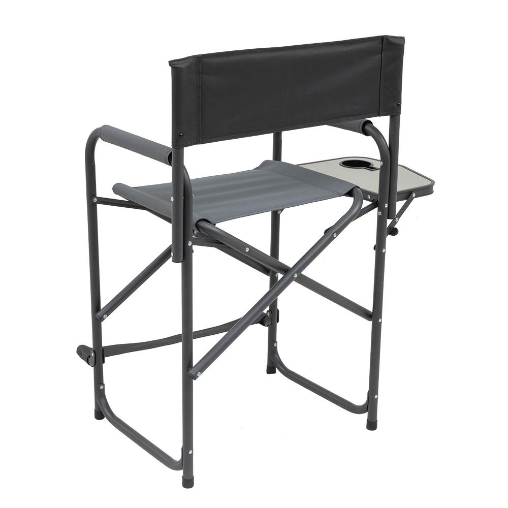 Alps Browning Directors Chair XT Plus Camping Chair Charcoal Grey Folding Seat