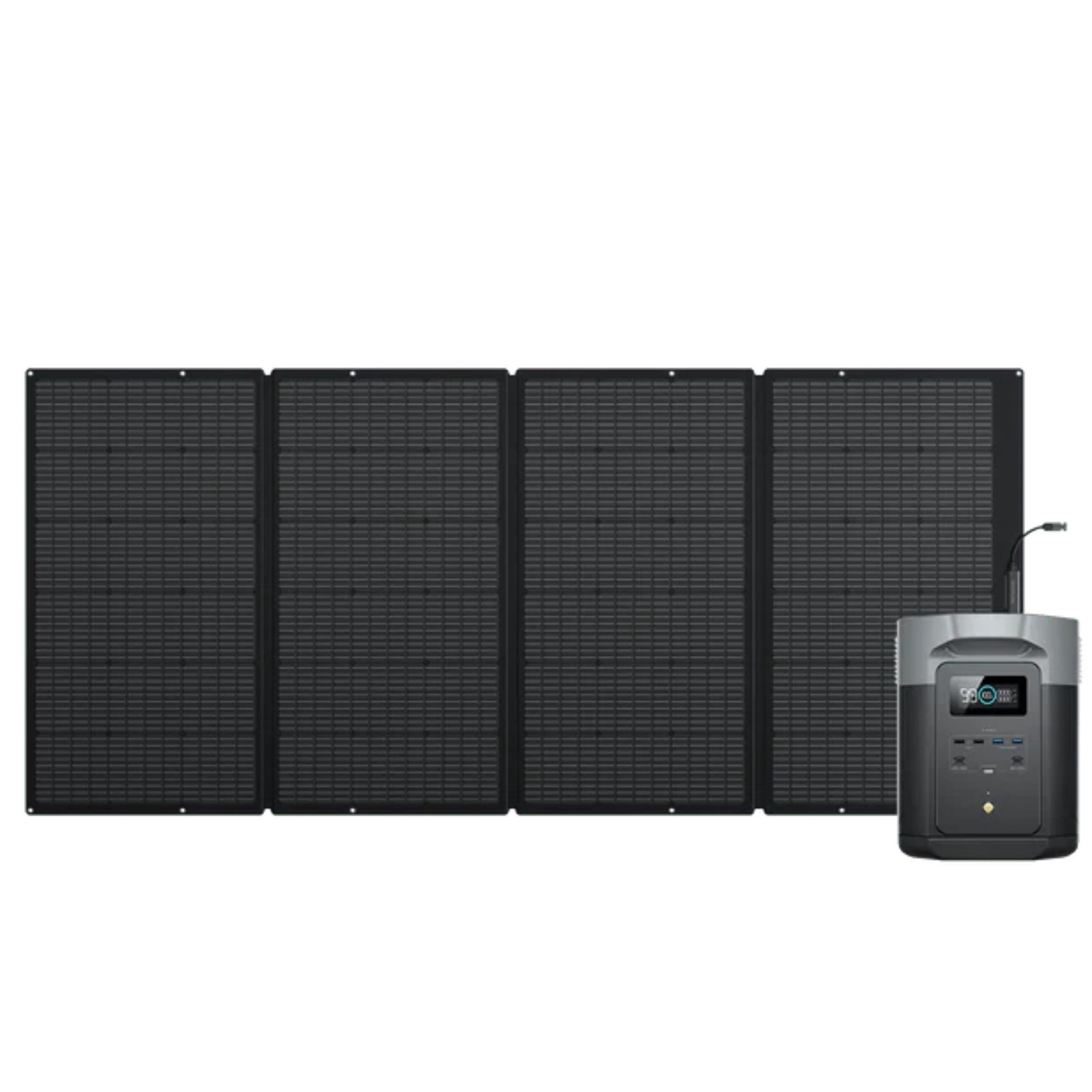 EcoFlow DELTA 2 Max + 400W Portable Solar Panel