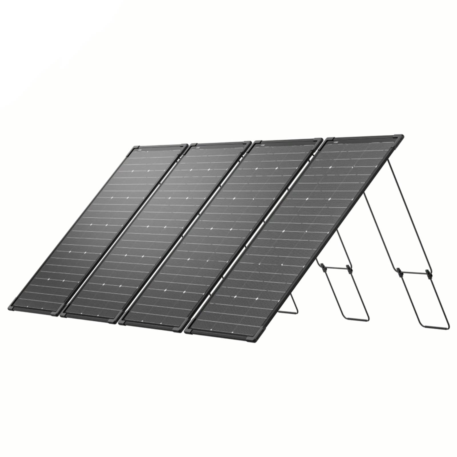 EcoFlow Qty 4 of 125W Bifacial Modular Solar Panel for Energy Solutions