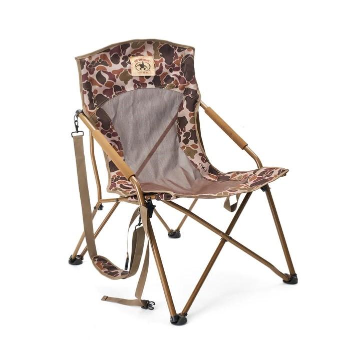 Rig Em Right Camp Chair Classic Brown Camo Comfortable Portable Seat