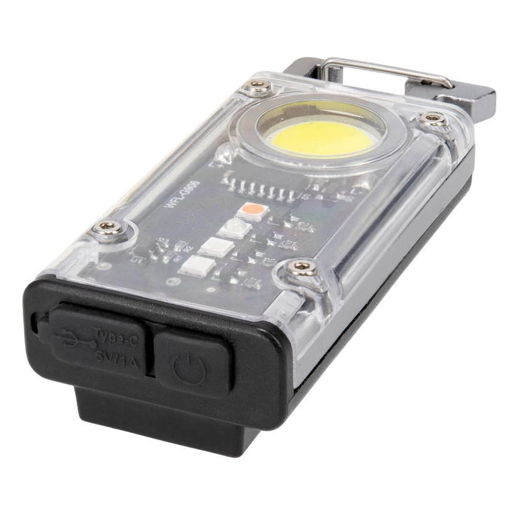 Cyclops Flash Clip Flashlight 300 Lumen Compact Rechargeable LED Light