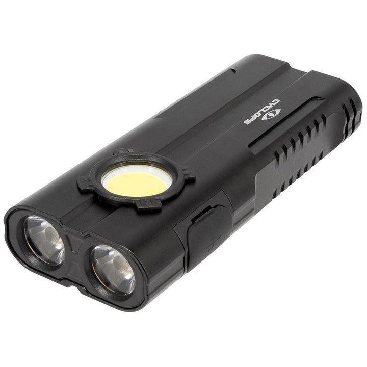 Cyclops Prolite Flashlight 350 Lumens Black Durable Portable Light Handy Clip