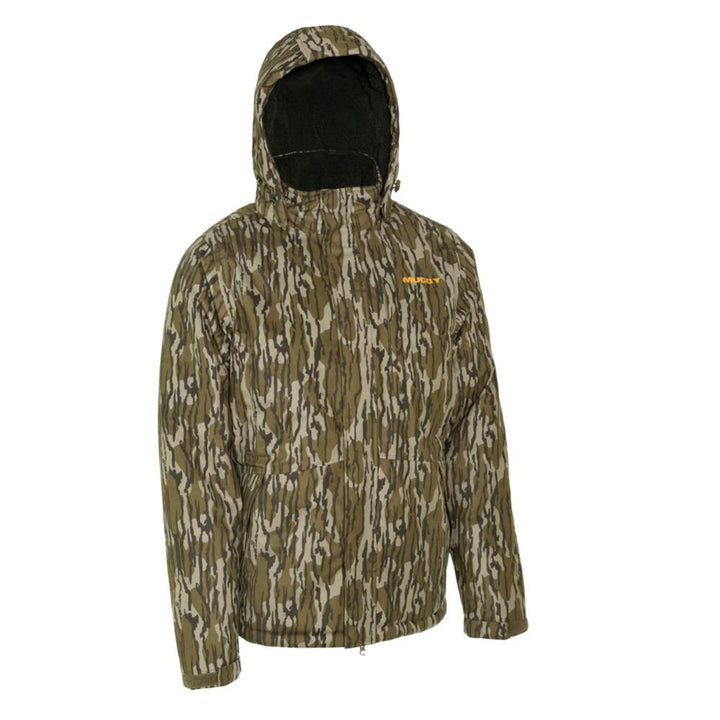 Muddy TRX Sherpa Fleece Jacket Waterproof Mossy Oak Bottomland 2XL Outdoor Layer