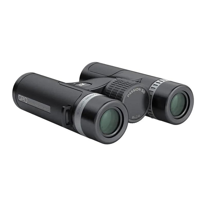 German Precision Optics Passion SD Binoculars 10X34 SD Black/Silver 2 Tone