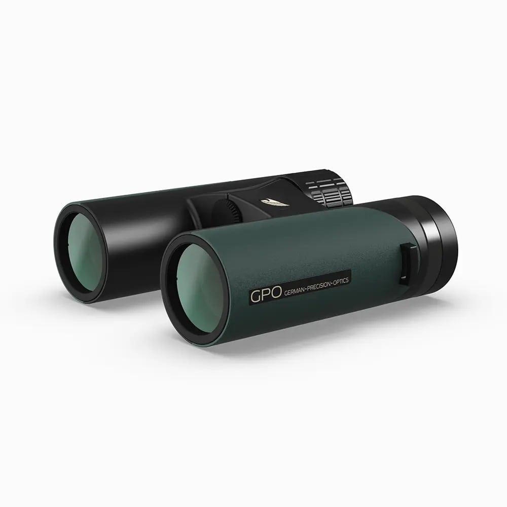 GPO Passion ED Binoculars 10x32 Deep Green Lightweight High Clarity Viewing
