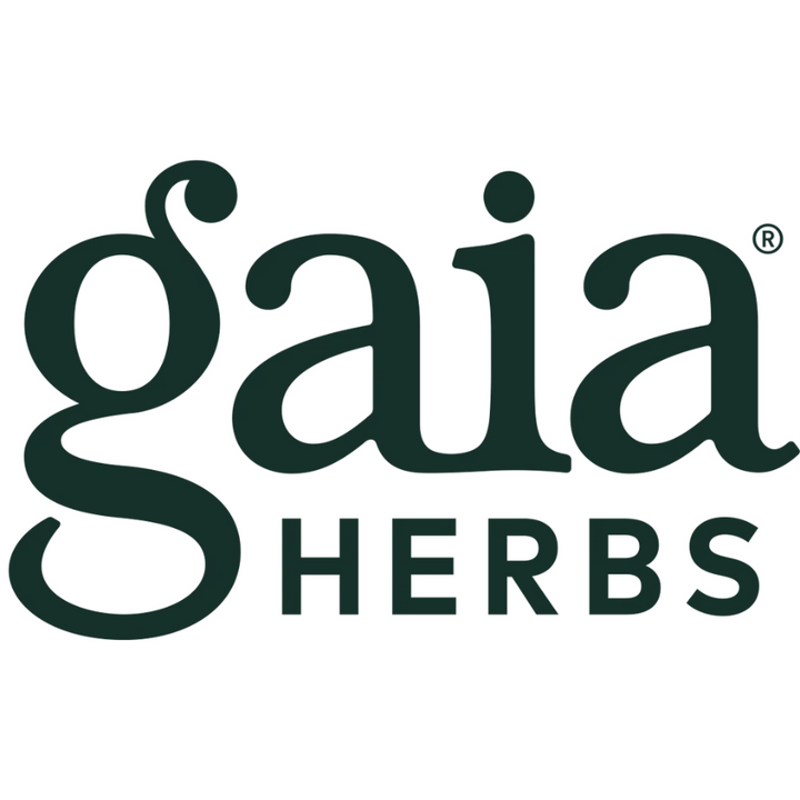 Gaia Herbs logo image representing natural health and wellness products.
