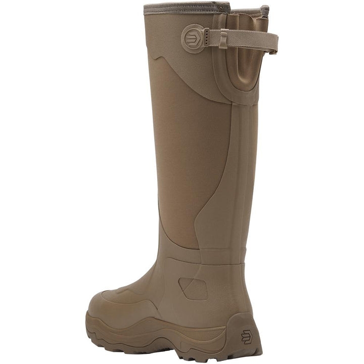 Lacrosse Alpha Agility Waterproof Rubber Work Boots 17" Brown Size 8