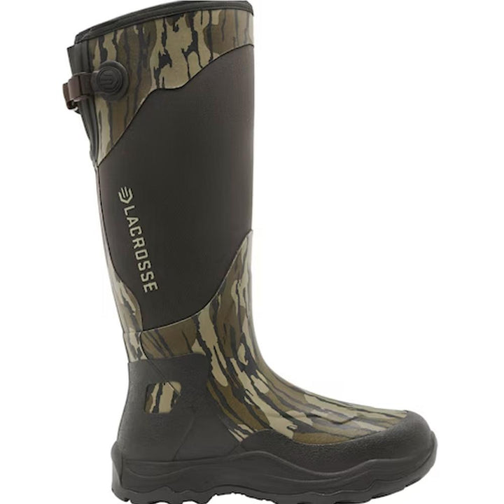 LaCrosse Alpha Agility 17 Inch Mossy Oak Bottomland Boot Outdoor Wear Size 12