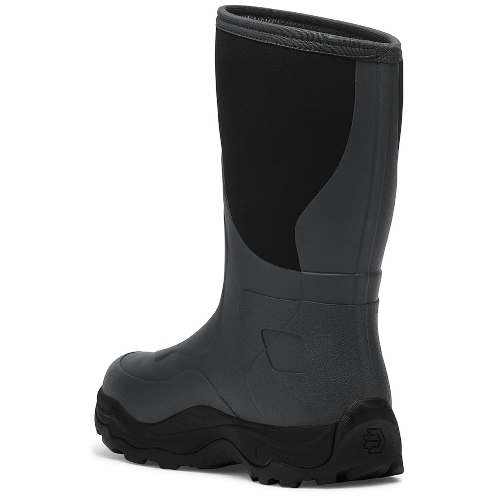 LaCrosse Alpha Agility Field Boot 12" Black/Gray Size 9.