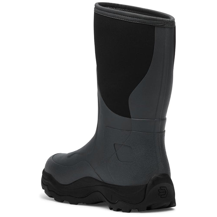 LaCrosse Alpha Agility Field Boot 12" Black/Gray Size 9.