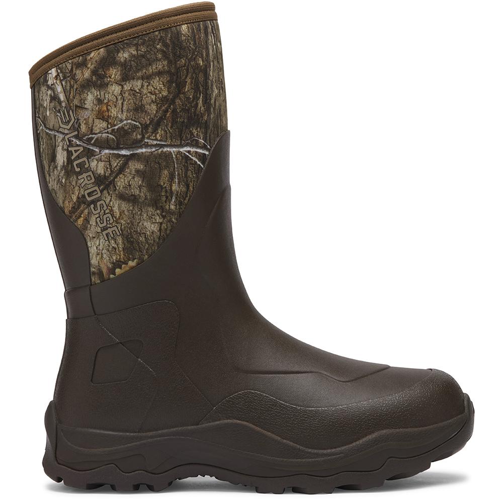 LaCrosse Alpha Agility Field Boot 12" Mossy Oak Country DNA Size 8.