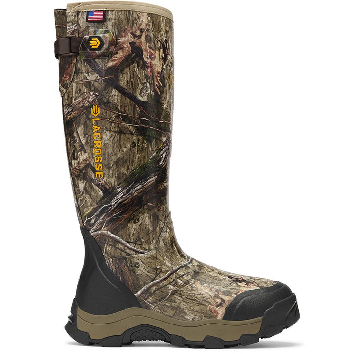 LaCrosse Alpha Evolution 17 Inch Mossy Oak Country DNA 800G Boot Outdoor Size 8