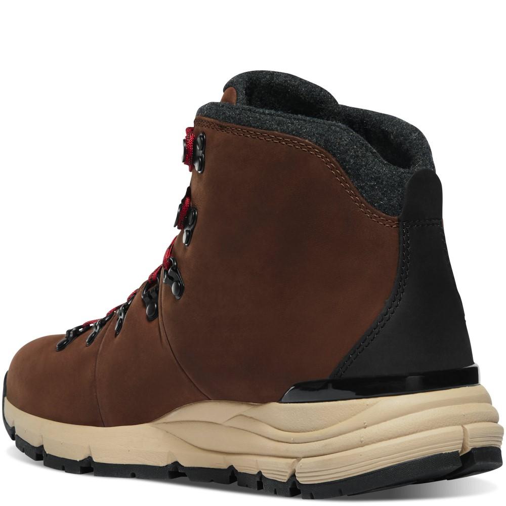 LaCrosse/Danner Mountain 600 4.5" Pinecone/Brick Red 200G Mens Size 08