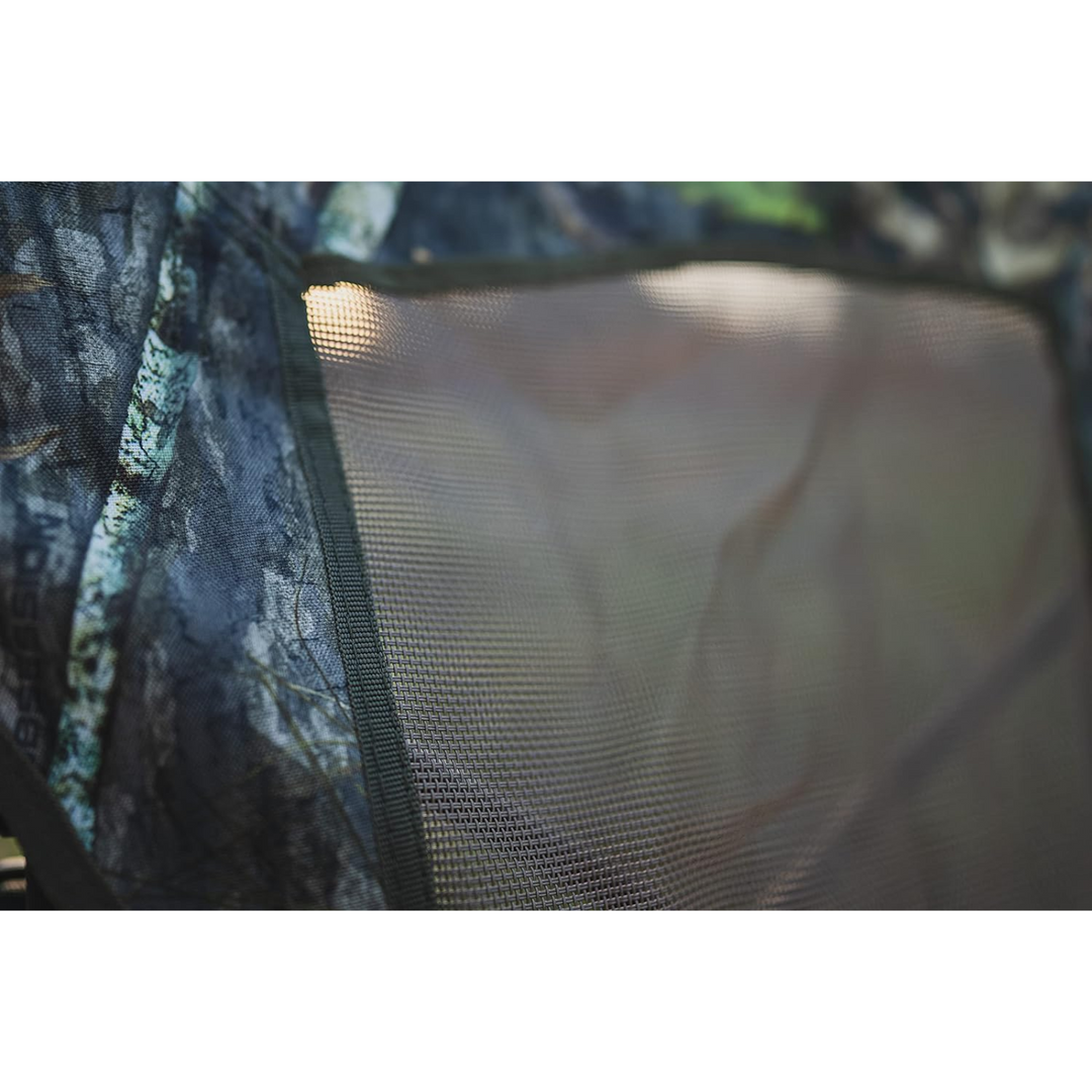 BOG Low Pro Camo Mossy Oak Obsession Ground Blind Chair with Aluminum Frame