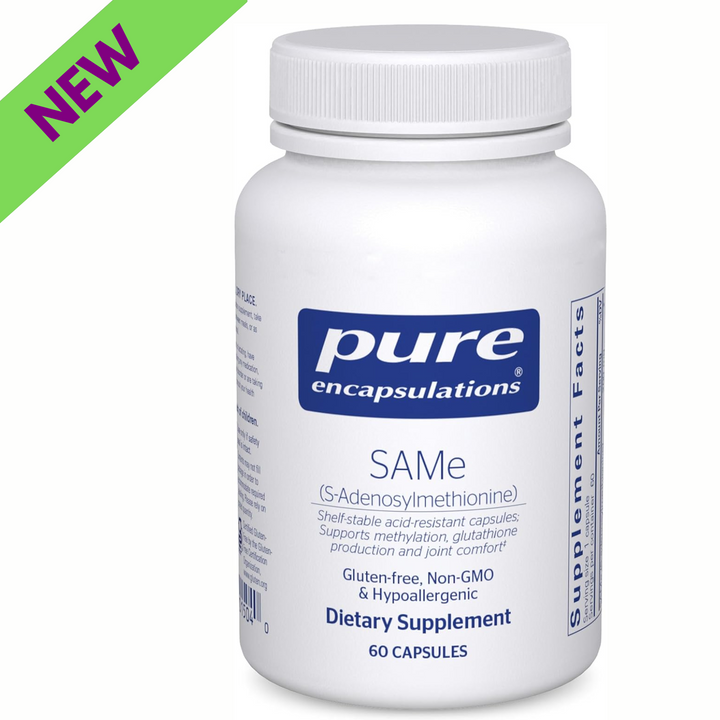 Pure Encapsulations SAMe Supports Joint and Cellular Health 60 Capsules