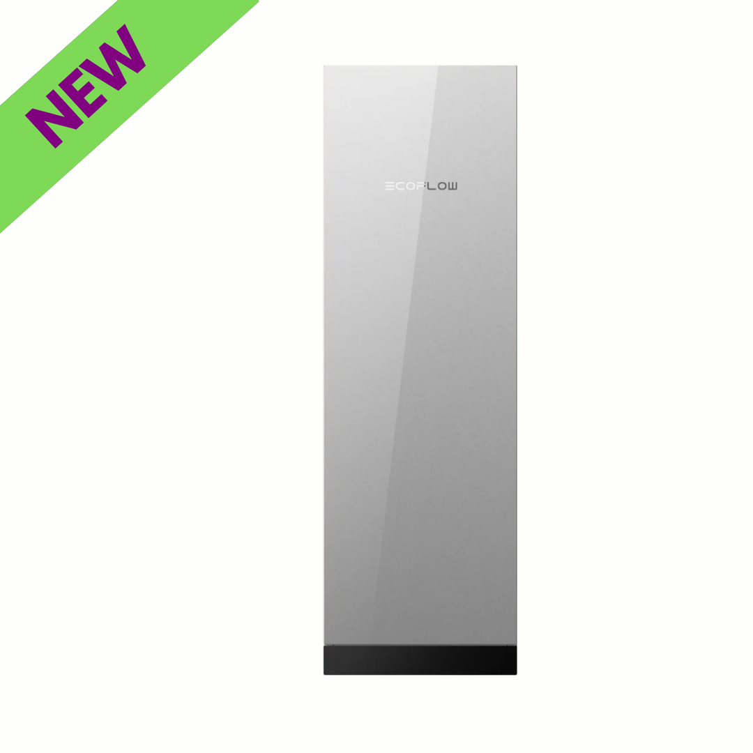 EcoFlow Smart Home Panel 3 Backup Power Hub with sleek design and "NEW" banner for power management solutions.