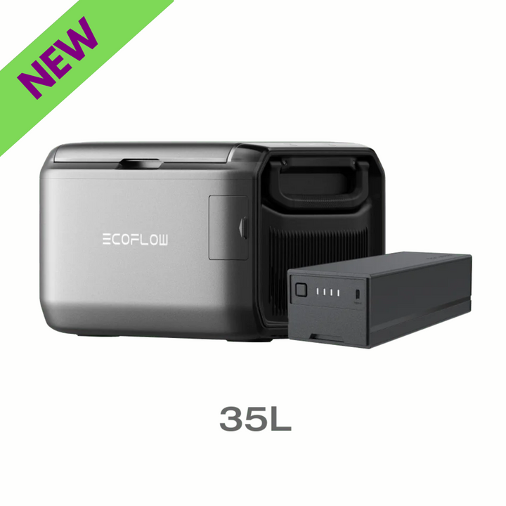 EcoFlow Glacier Portable Cooling Power Classic 35L with battery included for effective cooling solutions.