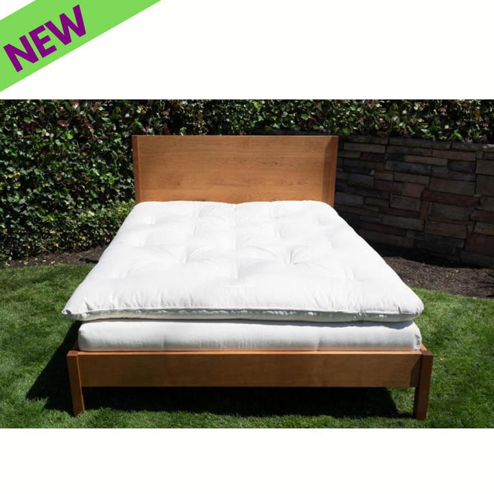 Soaring Heart Royale Organic Latex &amp; Wool Topper Full Size 54" x 75"