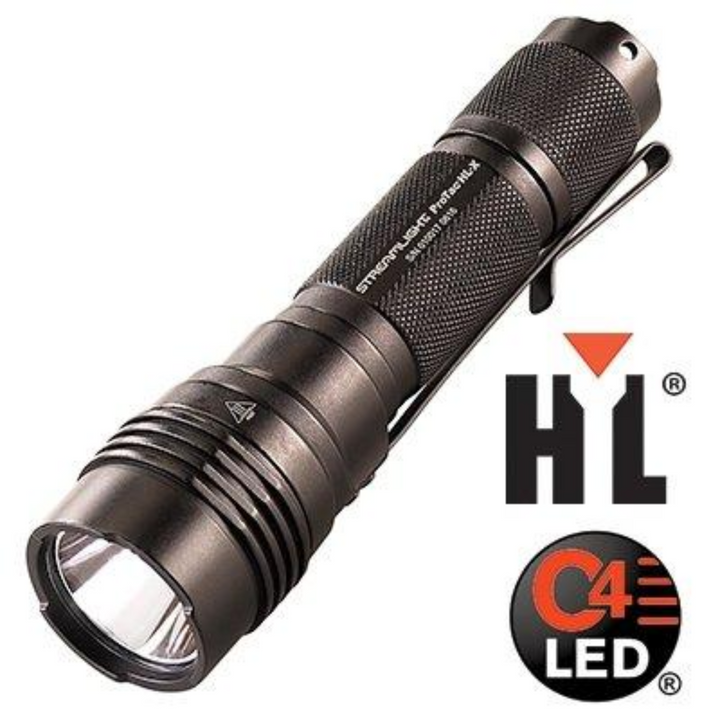 Streamlight ProTac HL-X 1000 Lumens Light Rechargeable Battery Black