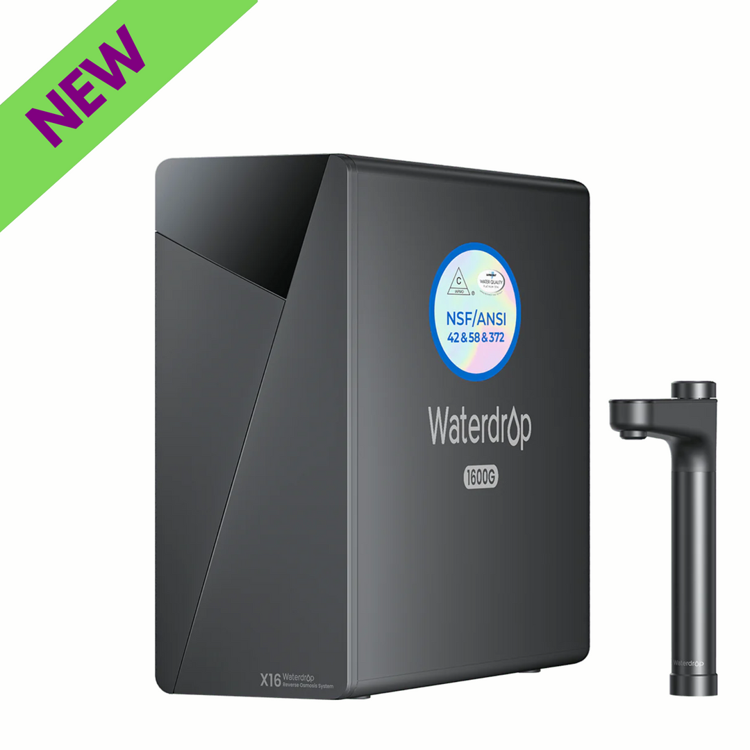 Waterdrop X Series Tankless Undersink Reverse Osmosis System X16 High Efficiency