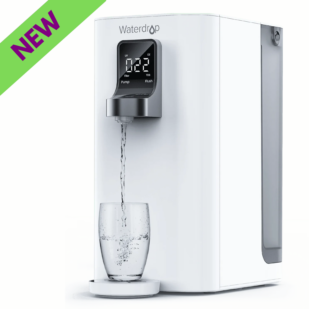 Waterdrop Countertop Reverse Osmosis Water Filter System Space Saving Design