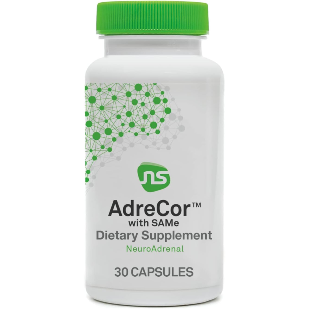 NeuroScience AdreCor with Same B Vitamins &amp; Amino Acids 30 Capsules
