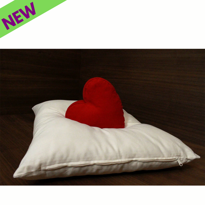 Soaring Heart Soft Organic Wool Pillows Standard Size Natural Comfort 20" x 26"
