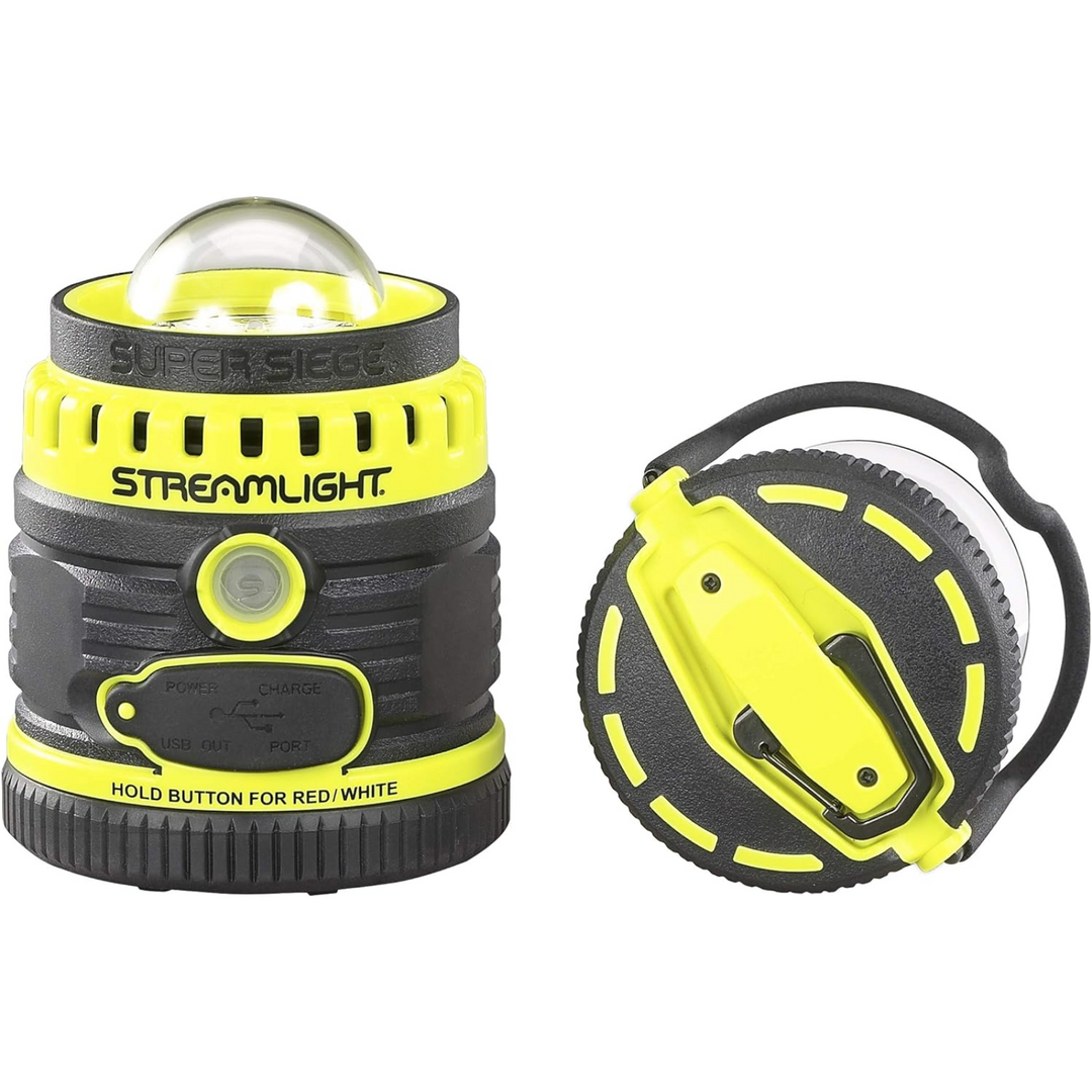 Streamlight Streamlight Super Siege 1100 Lumen Rechargeable Outdoor Hand Lantern Yellow