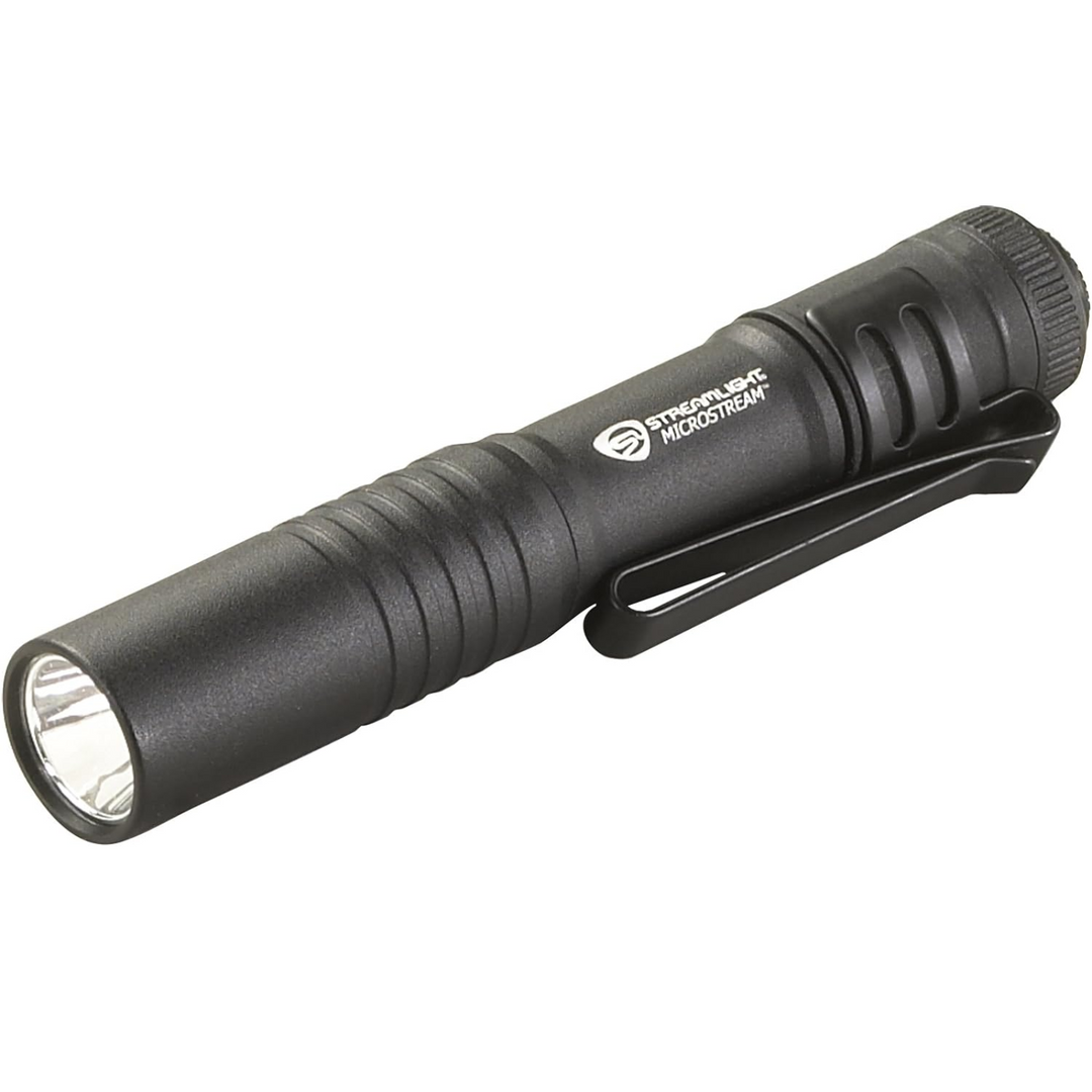 Streamlight Streamlight MicroStream Alkaline Battery Powered LED Pen Light Black