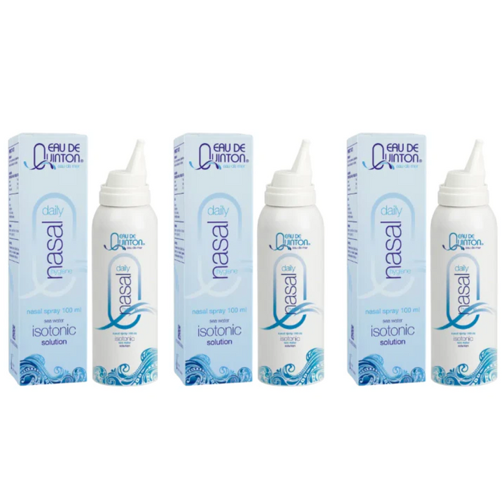 Quicksilver Scientific Quinton Daily Nasal Spray-Isotonic 100 ml 3 PACK