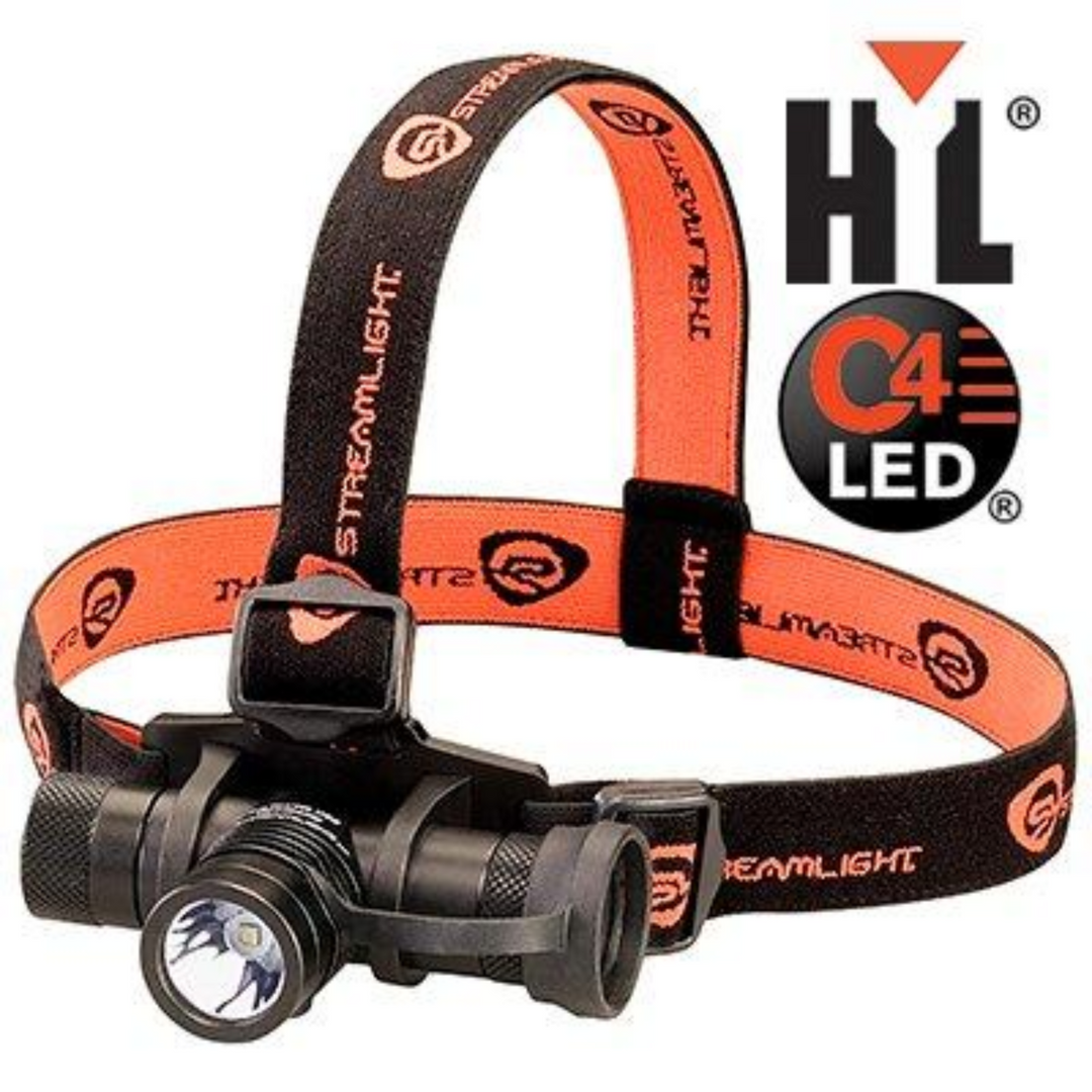 Streamlight ProTac HL USB Headlamp 1000 Lumens with USB Cord Elastic and Rubber Straps