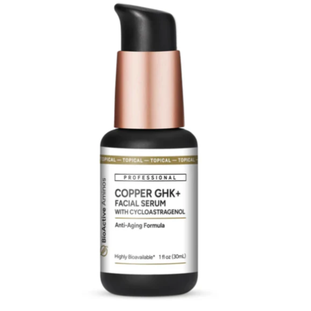 Quicksilver Scientific Copper GHK+ Facial Serum Skin Firming Support 30 mL