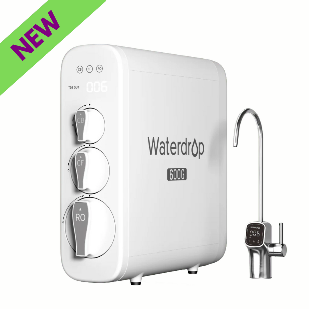 Waterdrop G3P600 Reverse Osmosis System 600GPD NSF Certified LED Faucet