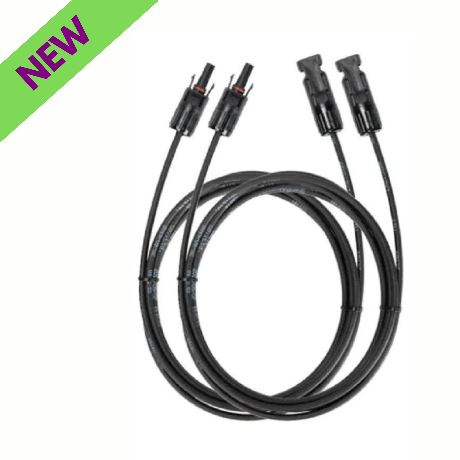 EcoFlow Multi-Contact Solar Extension Cable 3M (9 feet) for Portable Power Stations with new label