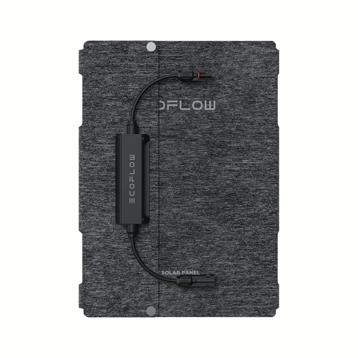 EcoFlow Portable Solar Panel 45W Foldable Waterproof High Efficiency Outdoor Use - compact design for outdoor adventures.