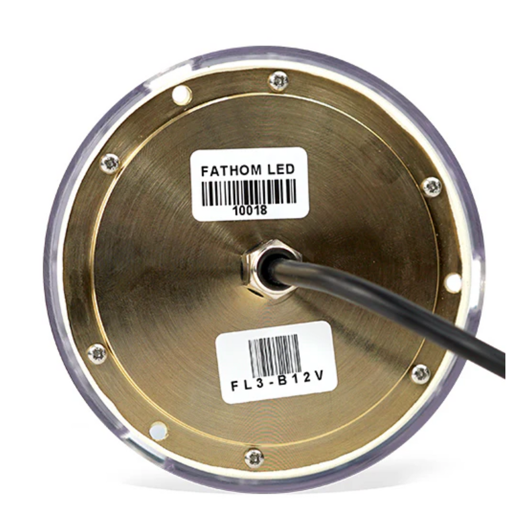 Black Oak LED Fathom FL12 Underwater Light Bright White Marine Lighting