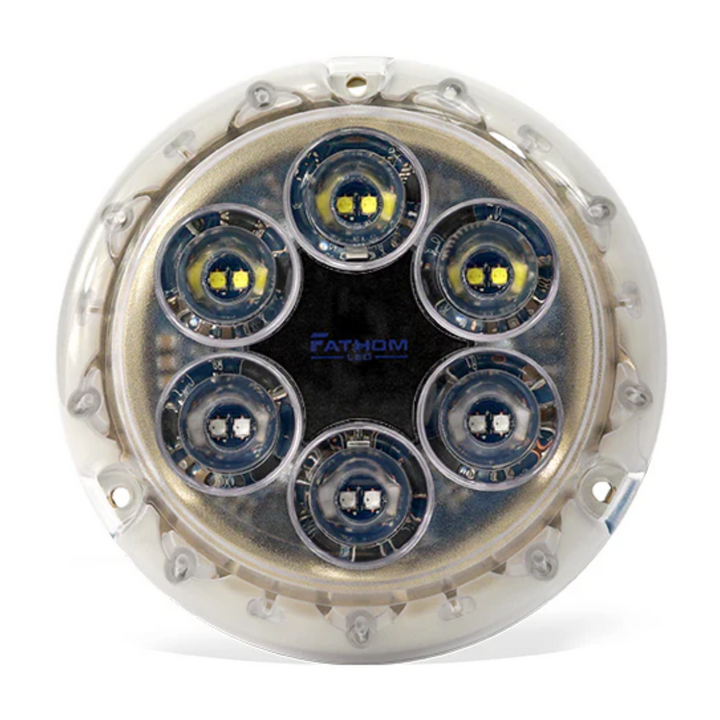 Black Oak LED Fathom FL12 Underwater Light Bright White Marine Lighting